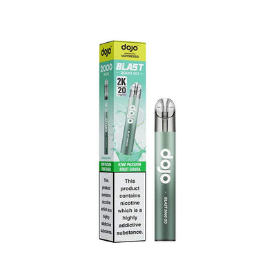 Vaporesso Dojo Blast 2000 Go Prefilled Pod Kiwi Passionfruit Guava Vape Kit