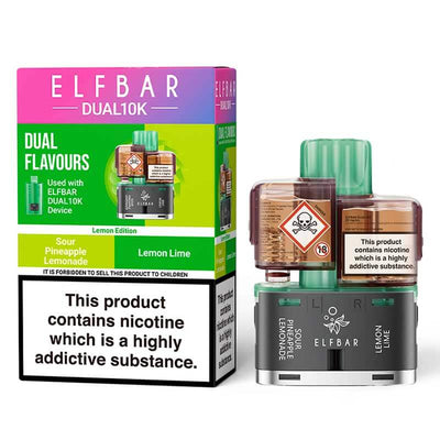 Elf Bar Dual 10K Lemon Edition Prefilled Pods