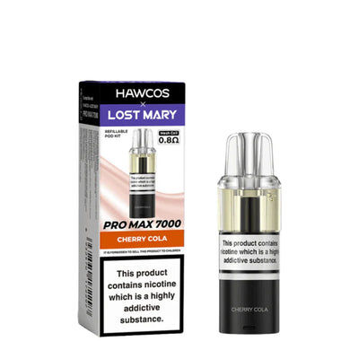Hawcos x Lost Mary Pro Max 7000 Cherry Cola Replacement Pod