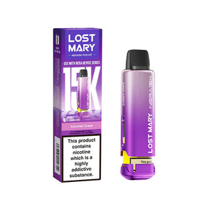 Lost Mary Nera15K Summer Grape Prefilled Vape Pods