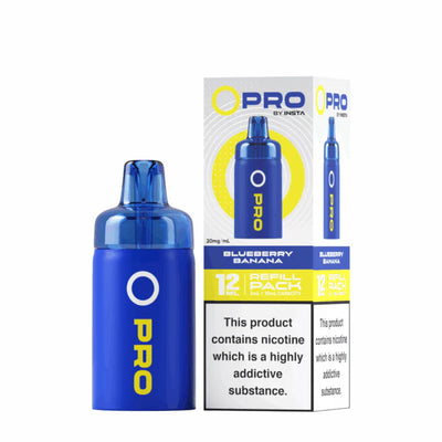 Insta O Pro Blueberry Banana Prefilled Replacement Pod