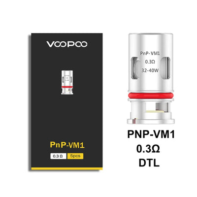 Voopoo PnP VM Coils pack of 5