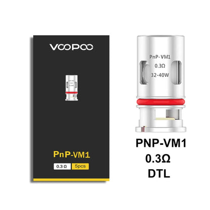 Voopoo PnP VM Coils pack of 5