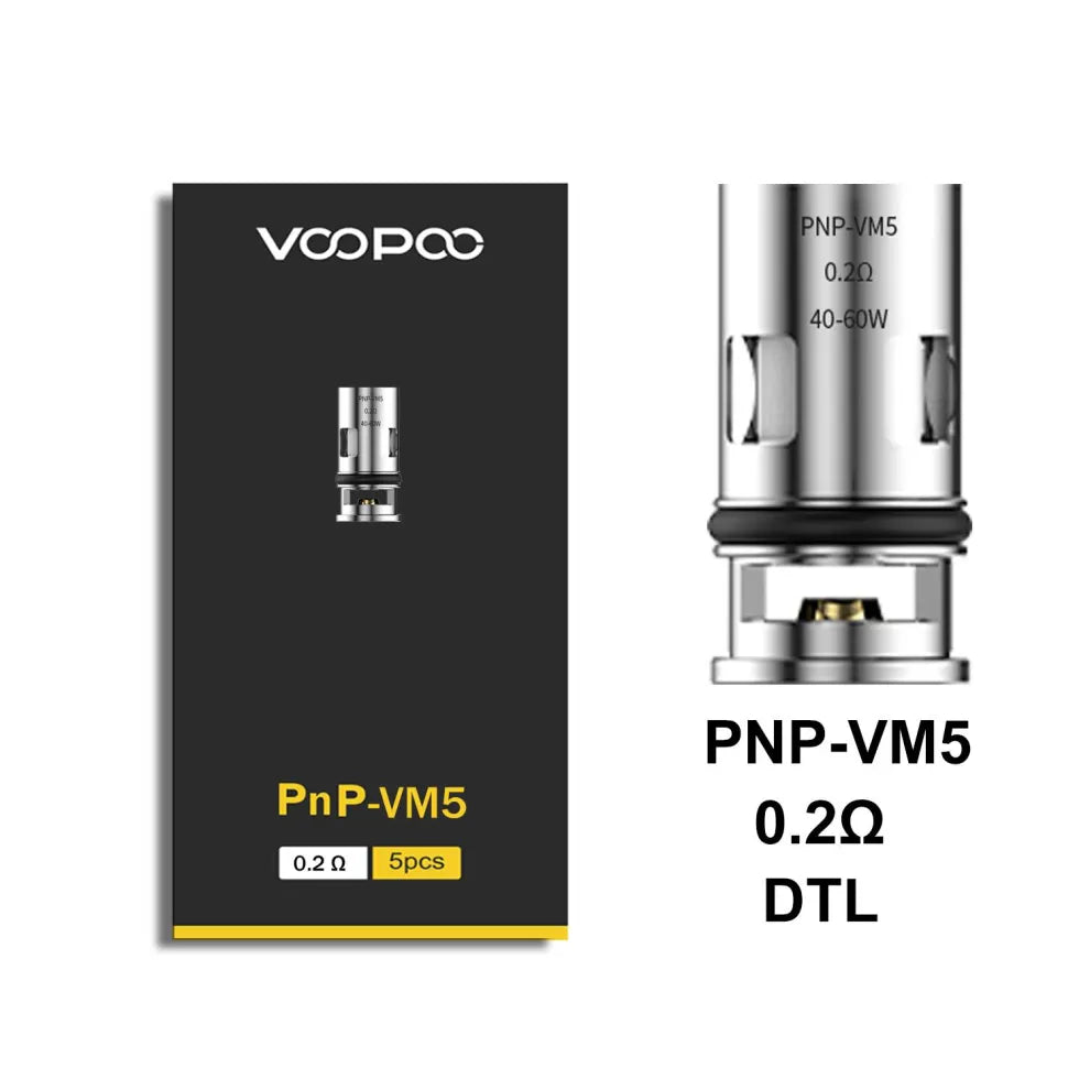 Voopoo PnP VM Coils pack of 5