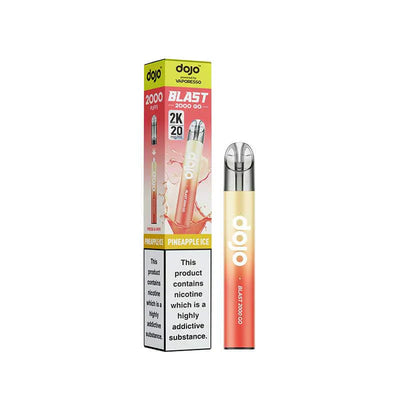 Vaporesso Dojo Blast 2000 Go Prefilled Pod Pineapple Ice Vape Kit