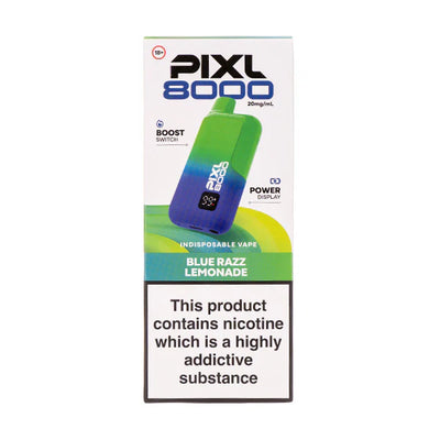 PIXL 8000 Blue Razz Lemonade Prefilled Pod Kit