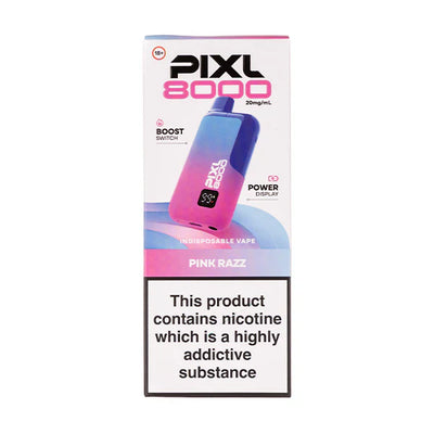 PIXL 8000 Pink Razz Prefilled Pod Kit