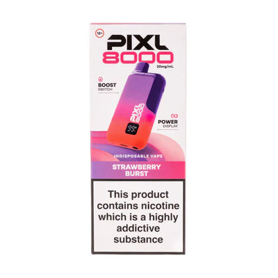PIXL 8000 Strawberry Burst Prefilled Pod Kit