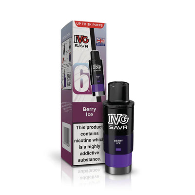 IVG SAVR Berry Ice Compliant Post June 1st Prefilled Pod