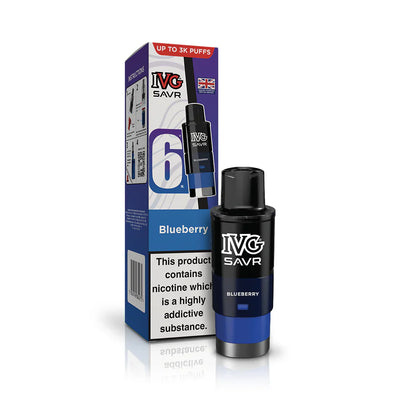 IVG SAVR Blueberry Compliant Post June 1st Prefilled Pod