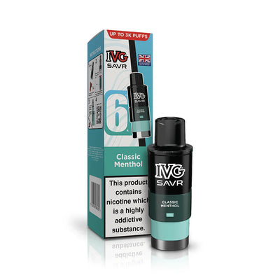 IVG SAVR Classic Menthol Compliant Post June 1st Prefilled Pod