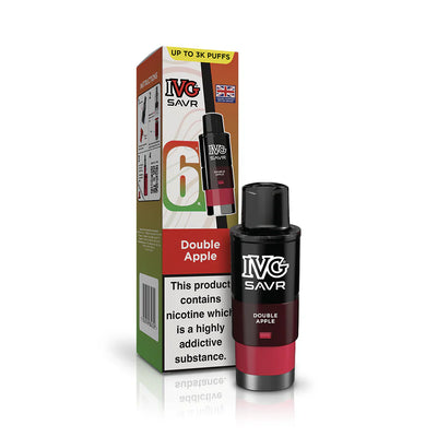 IVG SAVR Double Apple Compliant Post June 1st Prefilled Pod