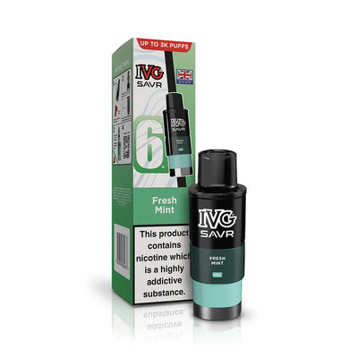 IVG SAVR Fresh Mint Compliant Post June 1st Prefilled Pod