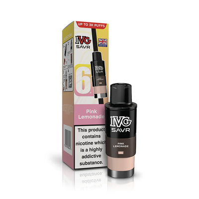 IVG SAVR Pink Lemonade Compliant Post June 1st Prefilled Pod