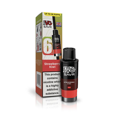 IVG SAVR Strawberry Kiwi Compliant Post June 1st Prefilled Pod