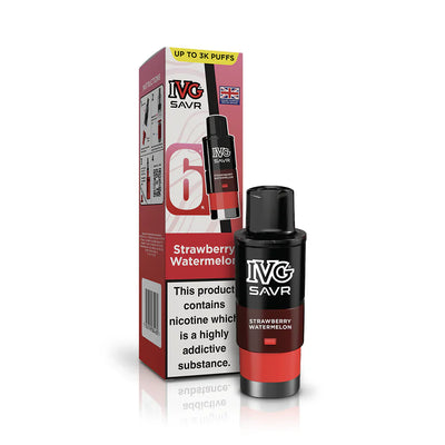 IVG SAVR Strawberry Watermelon Compliant Post June 1st Prefilled Pod