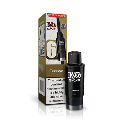 IVG SAVR Tobacco Compliant Post June 1st Prefilled Pod
