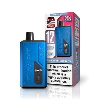 IVG Smart Max Blue Sour Raspberry Compliant Prefilled Pod Kit