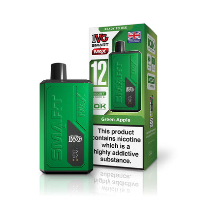 IVG Smart Max Green Apple Compliant Prefilled Pod Kit
