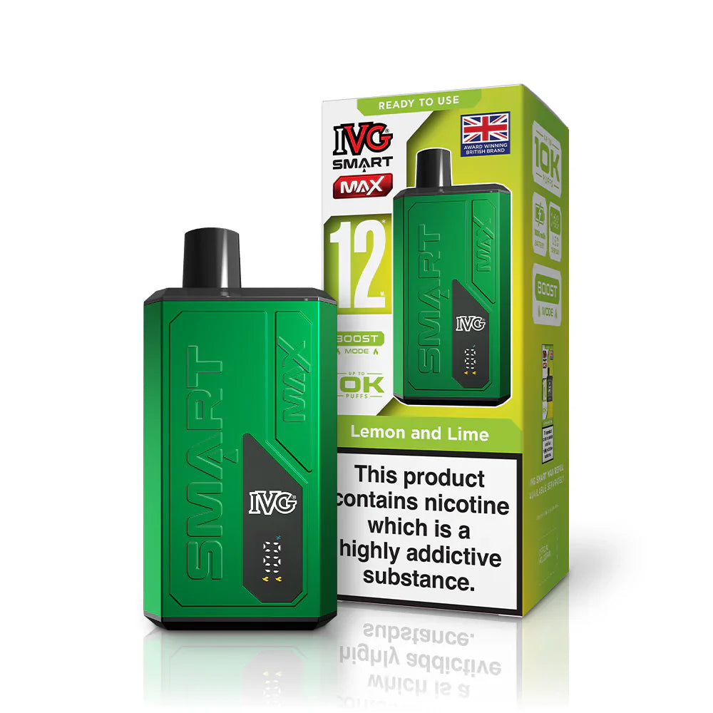 IVG Smart Max Lemon Lime Compliant Prefilled Pod Kit
