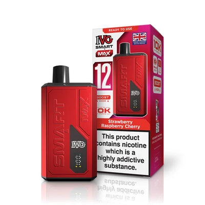 IVG Smart Max Strawberry Raspberry Cherry Compliant Prefilled Pod Kit