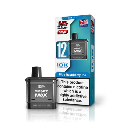 IVG Smart Max Blue Raspberry Ice Refill Prefilled Pod