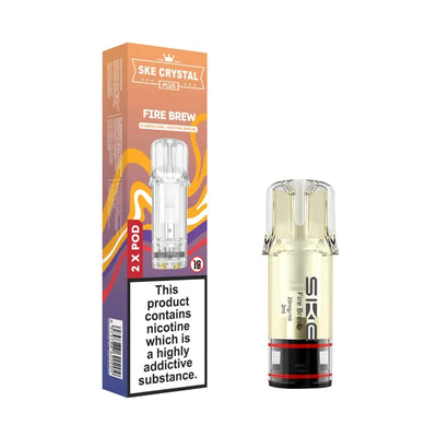 SKE Crystal Plus Fire Brew Prefilled Pods