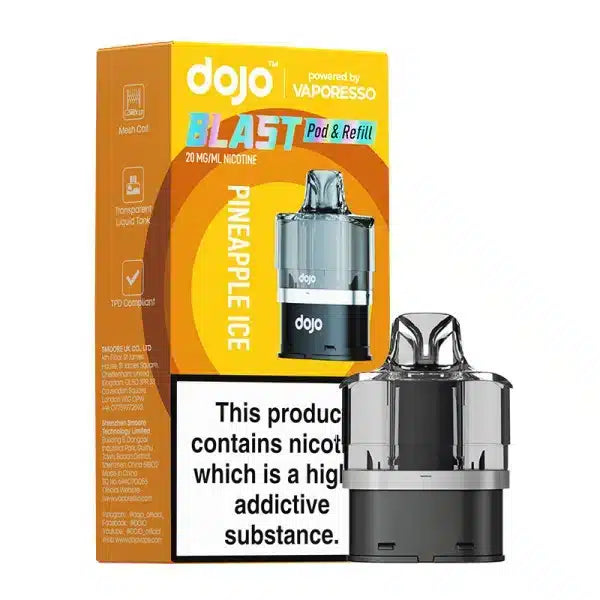 Vaporesso Dojo Blast 6000 Pineapple Ice Prefilled Pods