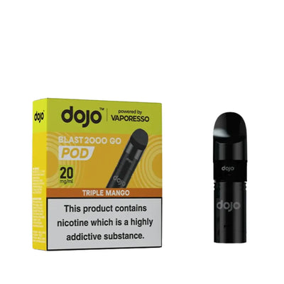 Vaporesso Dojo Blast 2000 Go Compliant Triple Mango Prefilled Pod
