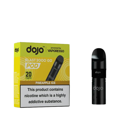 Vaporesso Dojo Blast 2000 Go Compliant Pineapple Ice Prefilled Pod