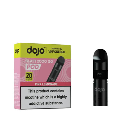Vaporesso Dojo Blast 2000 Go Compliant Pink Lemonade Prefilled Pod
