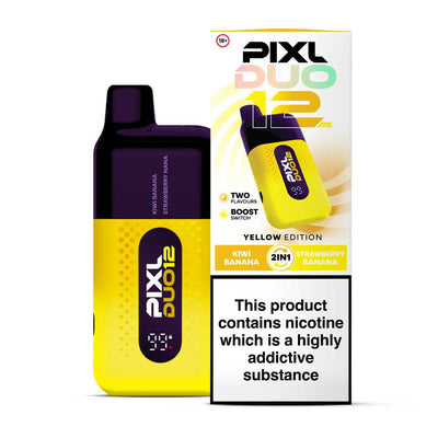 PIXL Duo 12 Yellow Edition Prefilled Pod Vape Kit