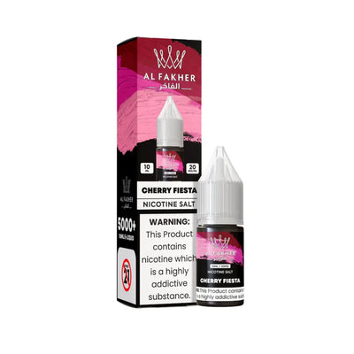 AL Fakher Cherry Fiesta 10ml Nic Salt E-Liquid