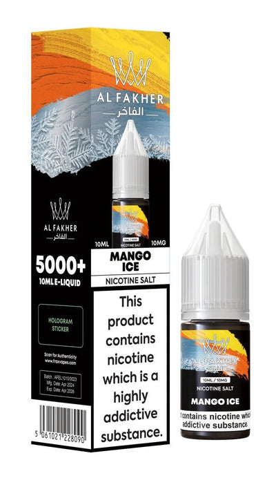 AL Fakher Mango Ice 10ml Nic Salt E-Liquid