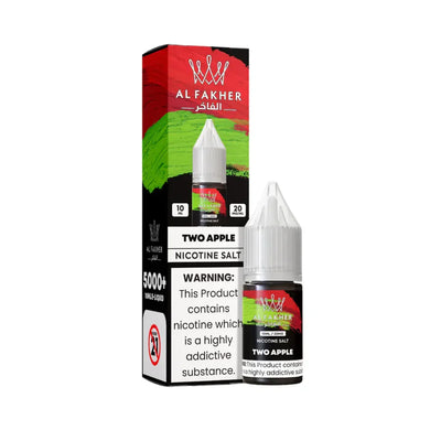 AL Fakher Two Apple 10ml Nic Salt E-Liquid