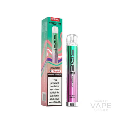 SKE Original Bar 600 Apple Peach Compliant Post June 1st Prefilled Pod Kit