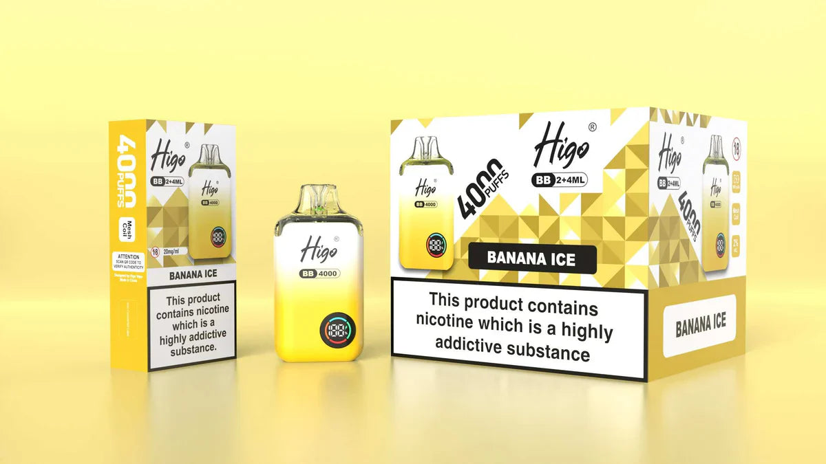 Higo BB Banana Ice Prefilled Pod Vape Kit
