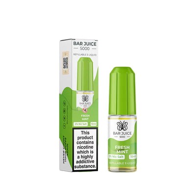 Bar Juice 5000 Fresh Mint 10ml Nic Salts