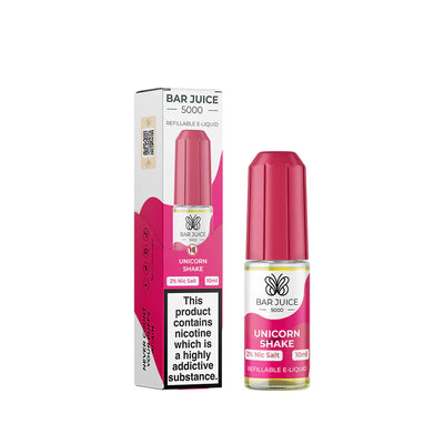 Bar Juice 5000 Unicorn Shake 10ml Nic Salts