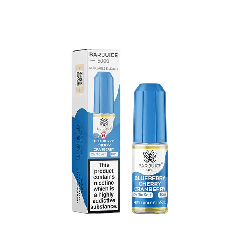 Bar Juice 5000 Blueberry Cherry Cranberry 10ml Nic Salts
