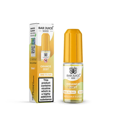 Bar Juice 5000 Orange Zest 10ml Nic Salts