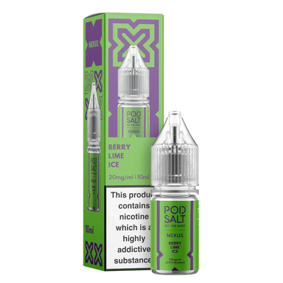 Pod Salt Nexus Berry Lime Ice 10ml Nicotine Salt E-Liquid