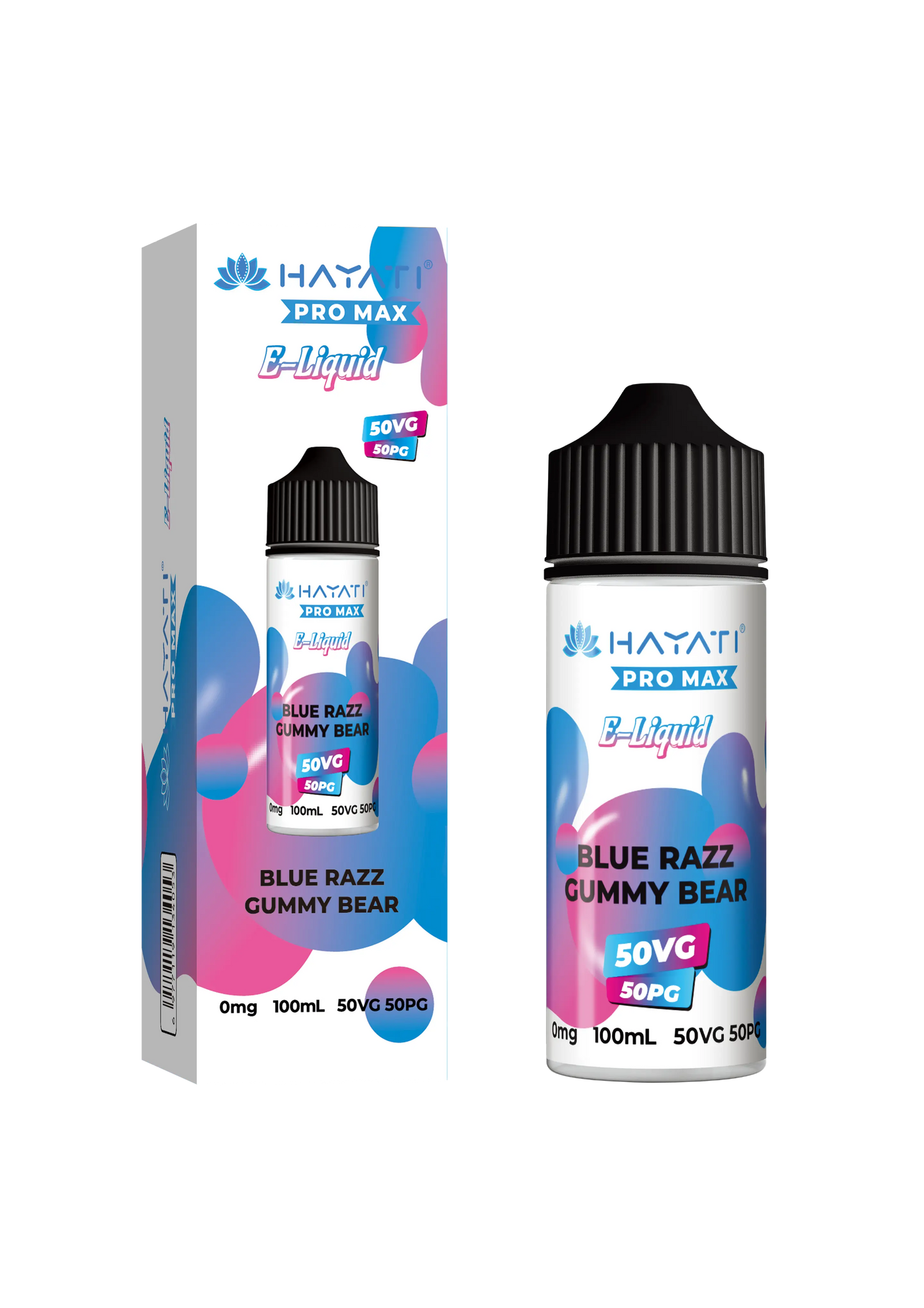 Blue Razz Gummy Bear 50/50 Shortfill E-Liquid by Hayati Pro Max 100ml