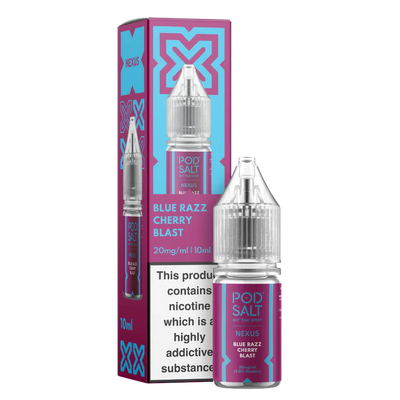 Pod Salt Nexus Blue Razz Cherry Blast 10ml Nicotine Salt E-Liquid