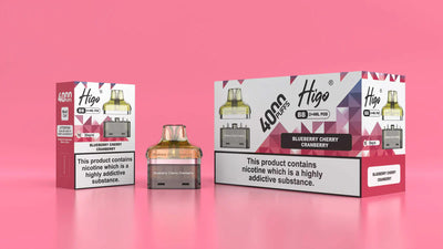Higo BB Pod 20mg Blueberry Cherry Cranberry