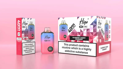 Higo BB Blueberry Cherry Cranberry Prefilled Pod Vape Kit