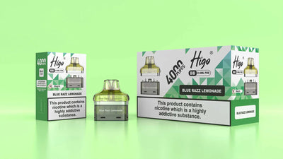 Higo BB Pod 20mg Blue Razz Lemonade