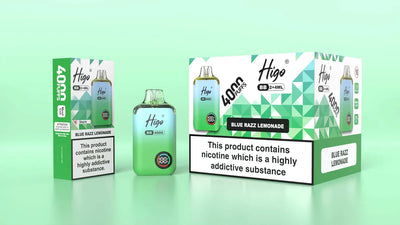 Higo BB Blue Razz Lemonade Prefilled Pod Vape Kit