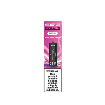 SKE Crystal 4-in-1 2400 Pink Lemonade Prefilled Pods