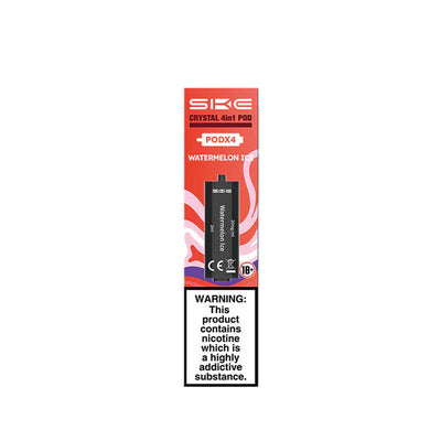 SKE Crystal 4-in-1 2400 Watermelon Ice Prefilled Pods